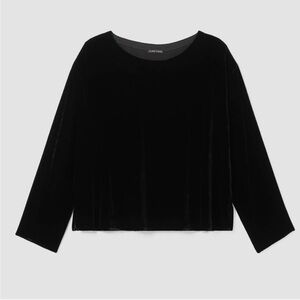 EILEEN FISHER VELVET TOP